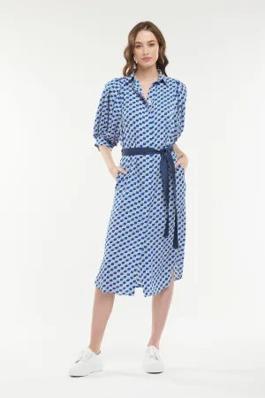 365 DAYS Printed Lily Dress - Bella Blue