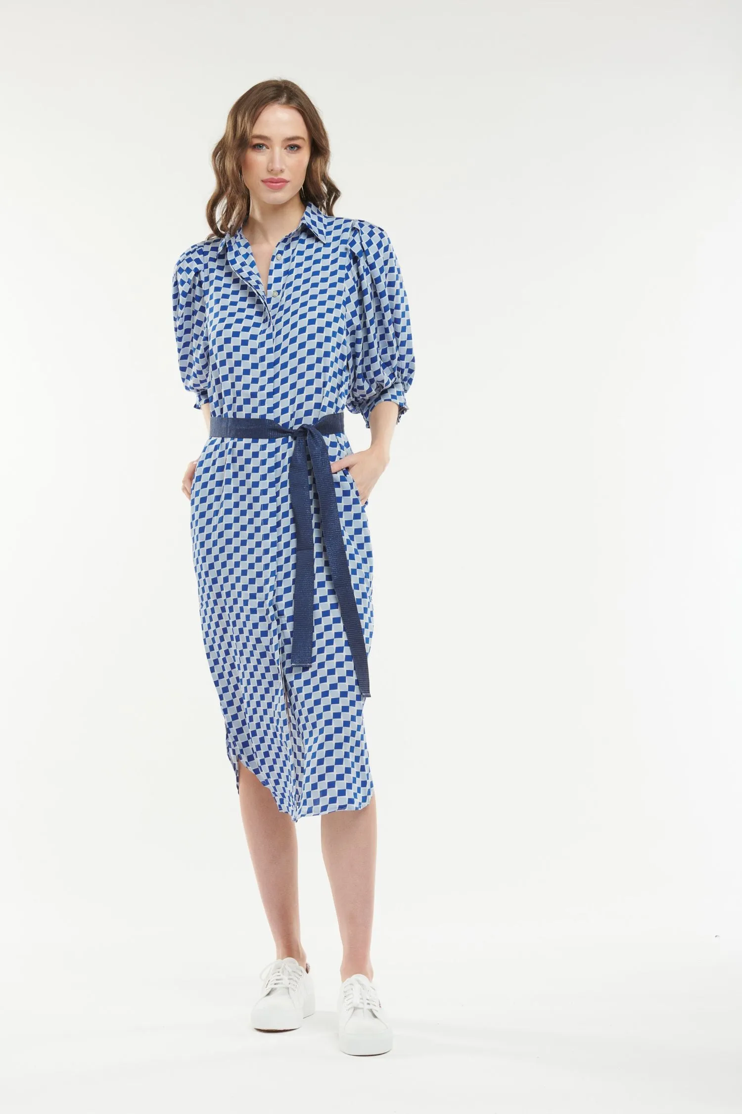 365 DAYS Printed Lily Dress - Bella Blue