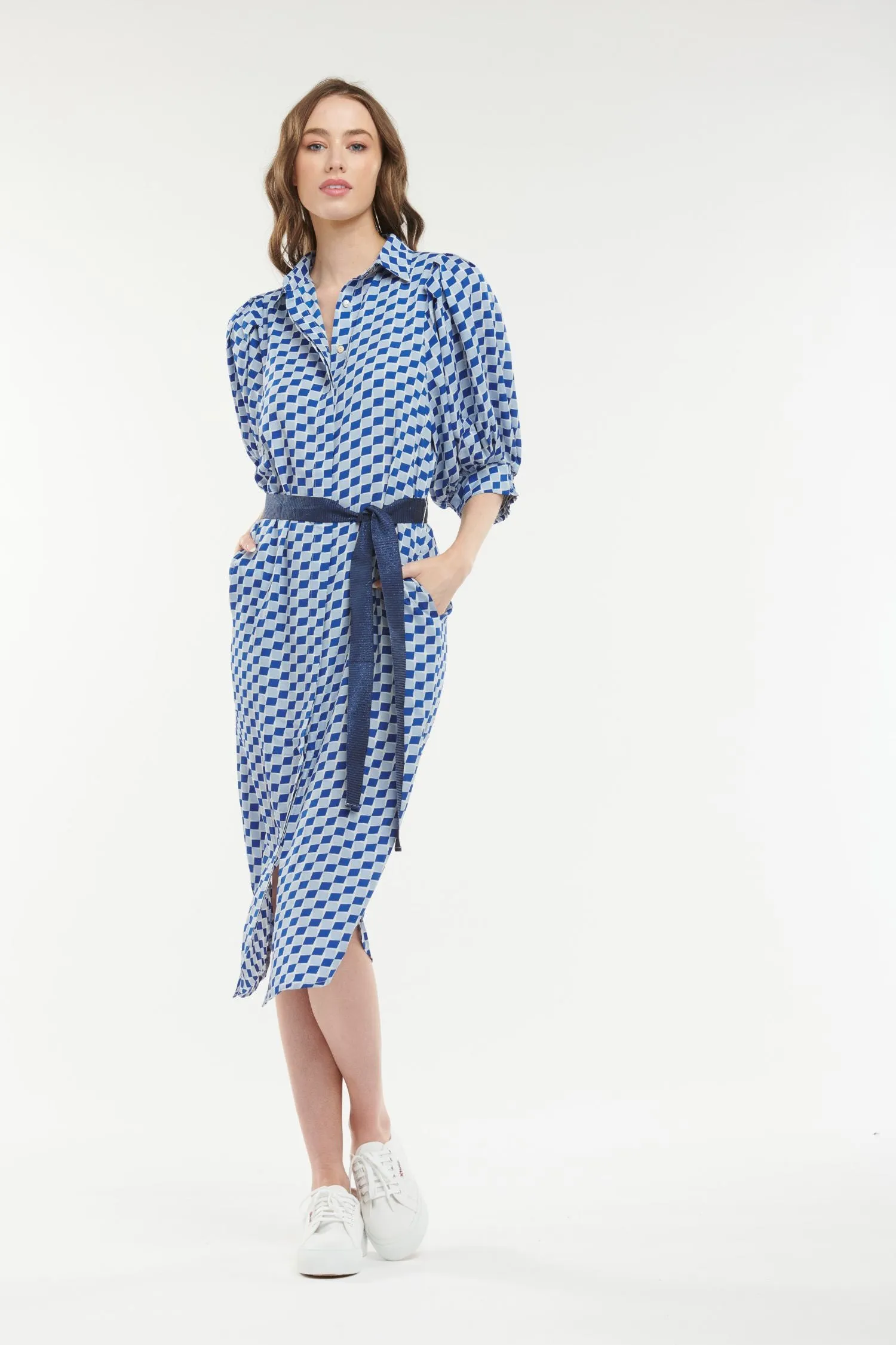 365 DAYS Printed Lily Dress - Bella Blue