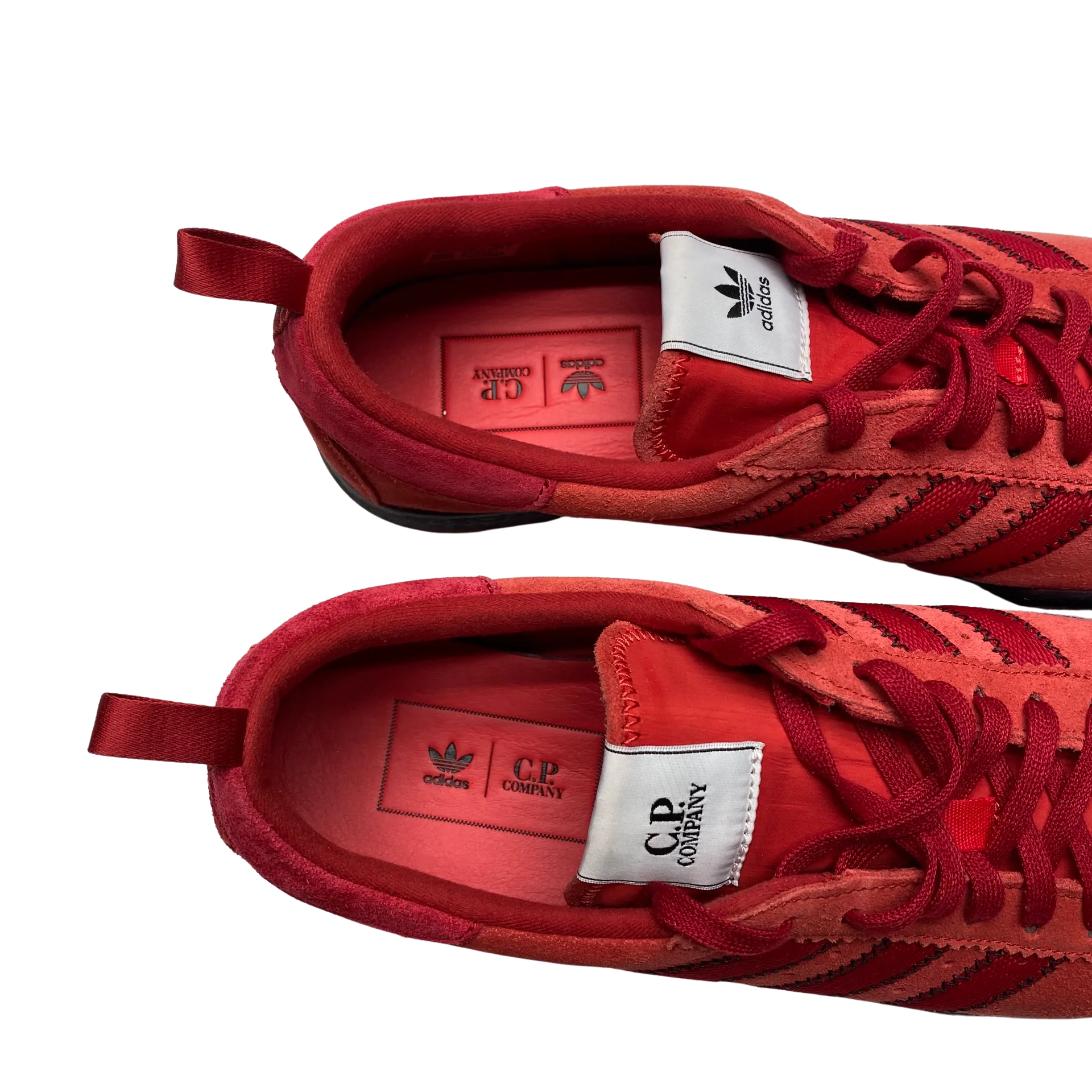 Adidas x CP Company Tobacco Brick Red Trainers