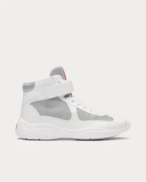 America’s Cup White / Silver High Top Sneakers
