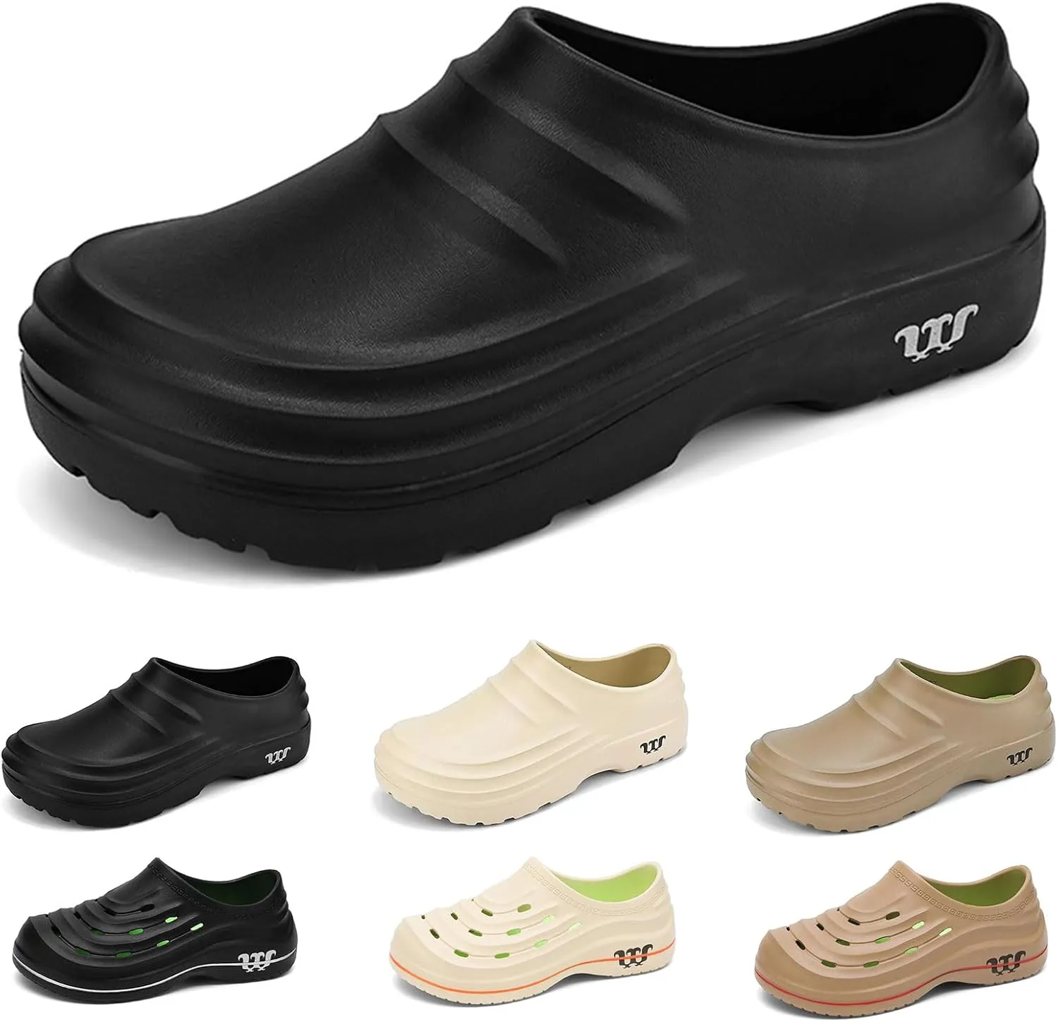 Armadillo Clogs for Men Women Oil Resistant Chef Shoe Comfortable Nursing Slip Resistant Work Shoe Lightweight Waterproof Armadillo Clogs for Kitchens Healthcare Gardening