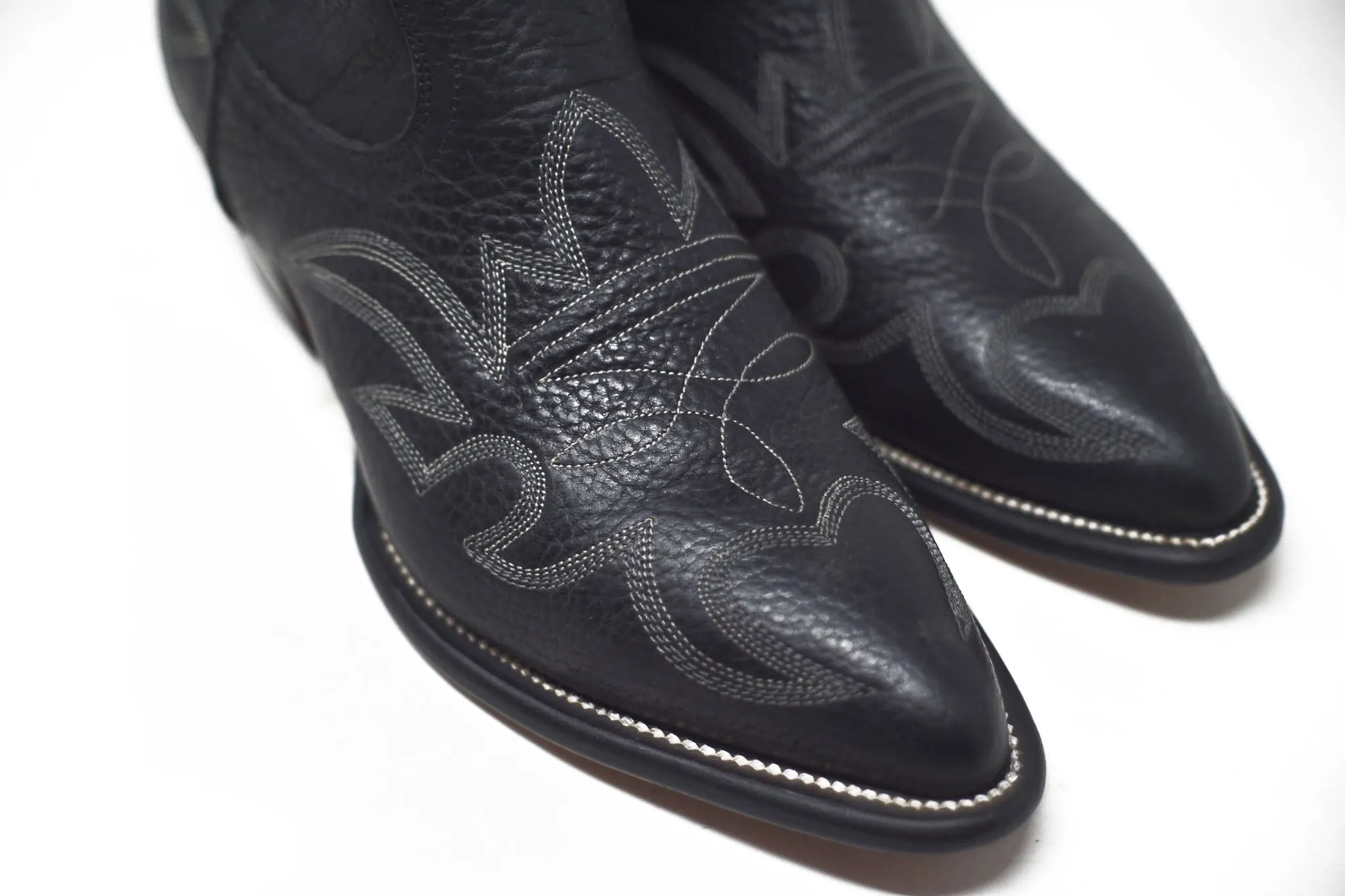 Ava Boots Pointy Toe Black