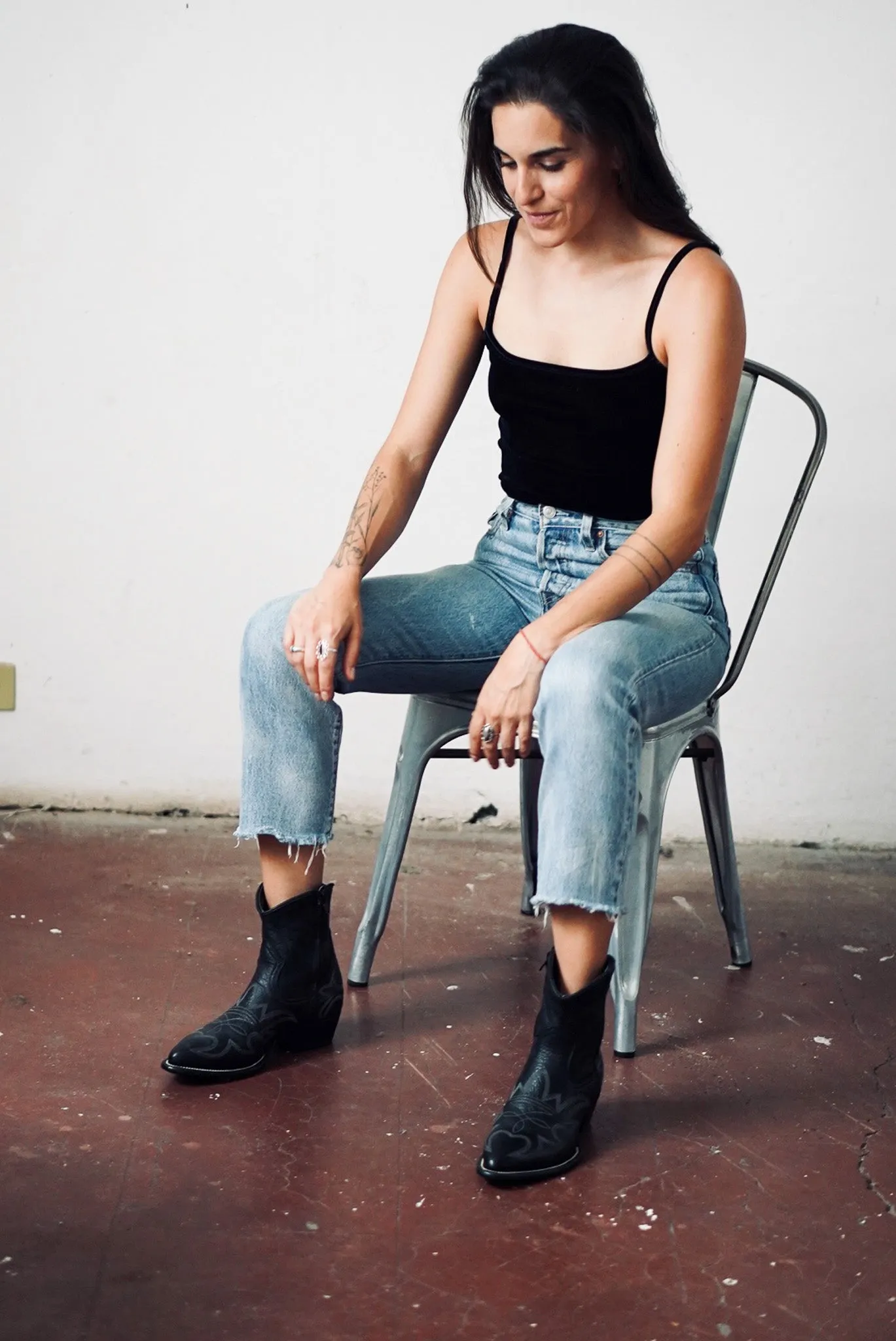 Ava Boots Pointy Toe Black