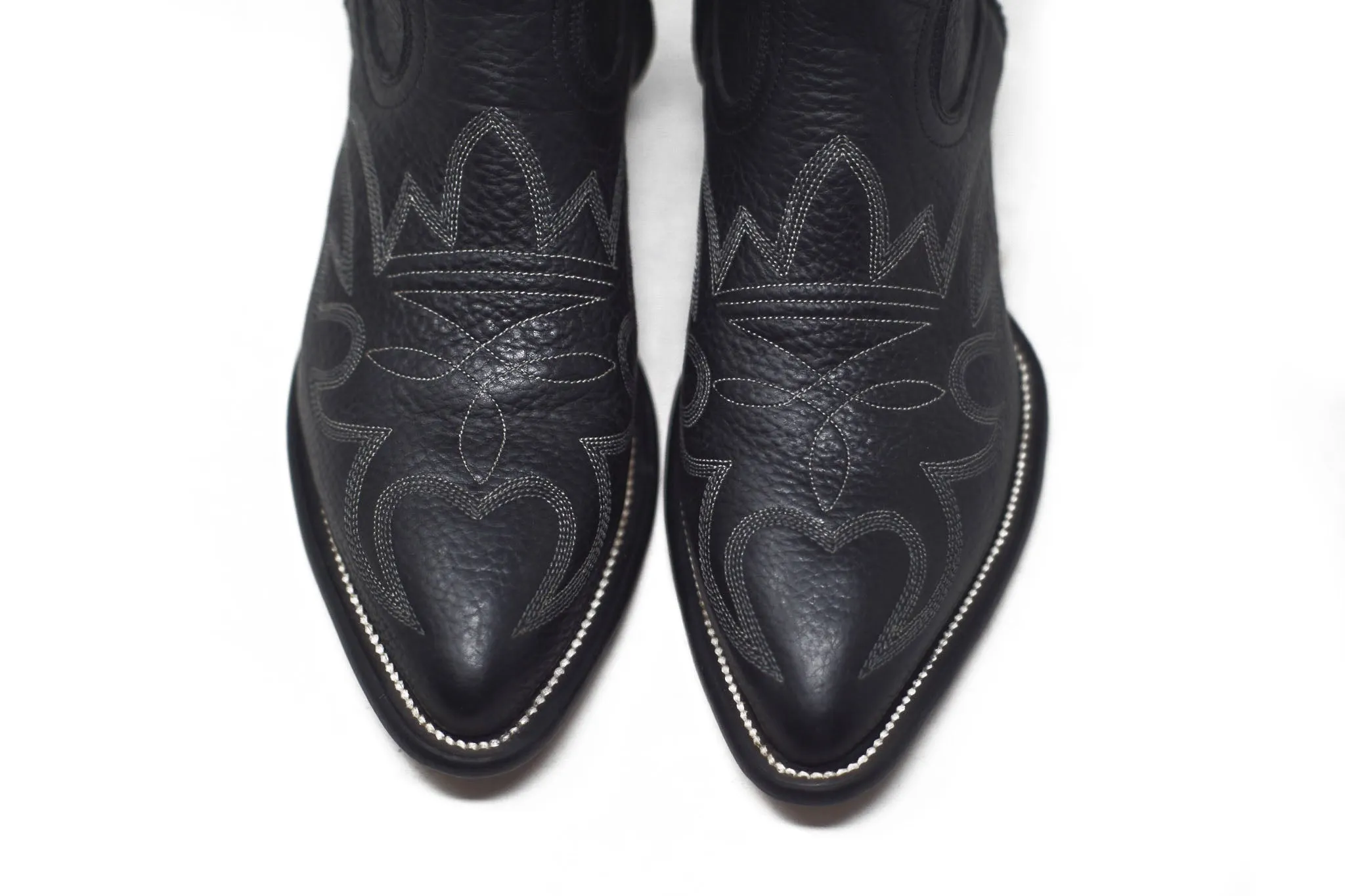 Ava Boots Pointy Toe Black
