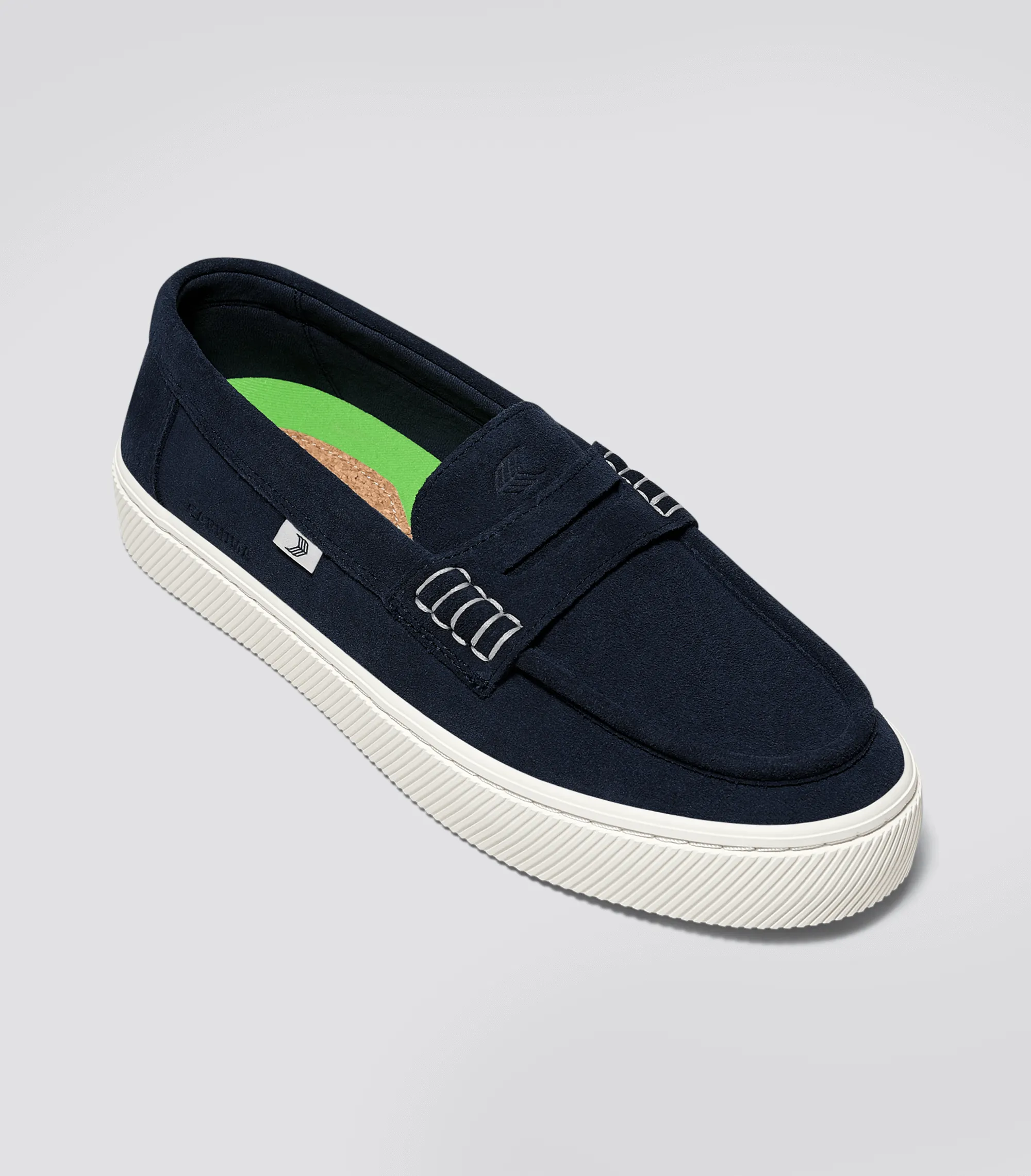CAJU Loafer Navy Suede Men