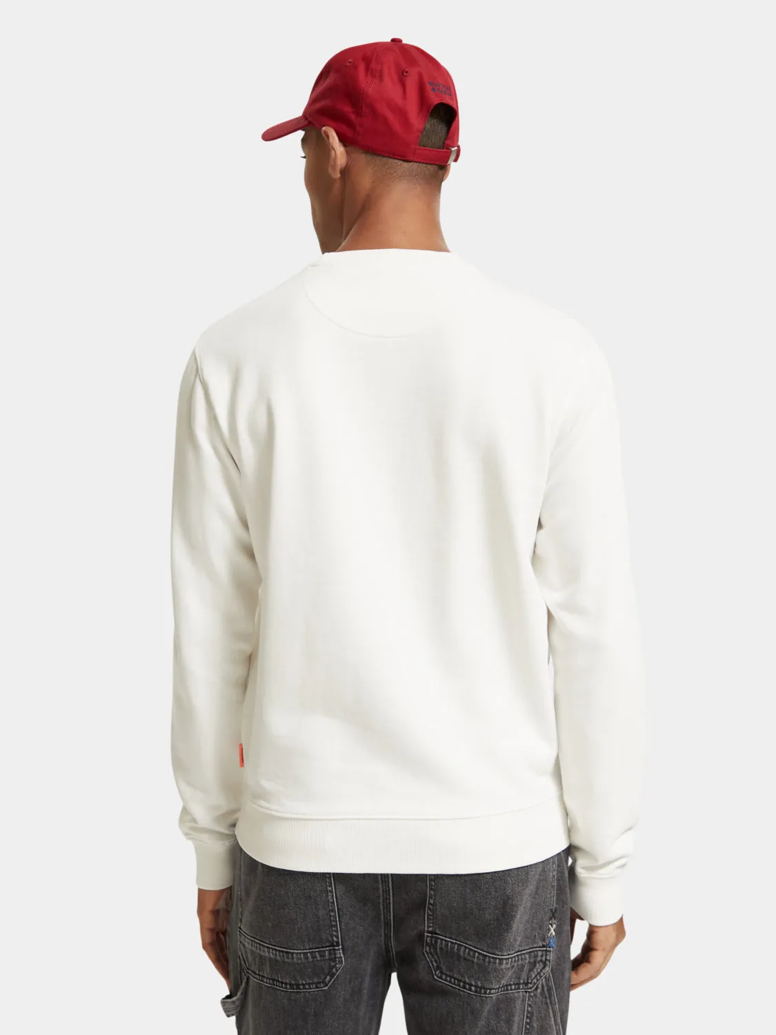 Chest artwork sweatshirt