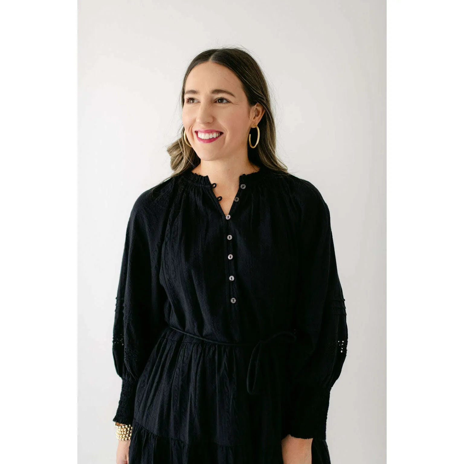 Cleobella Meadow Mini Dress in Black