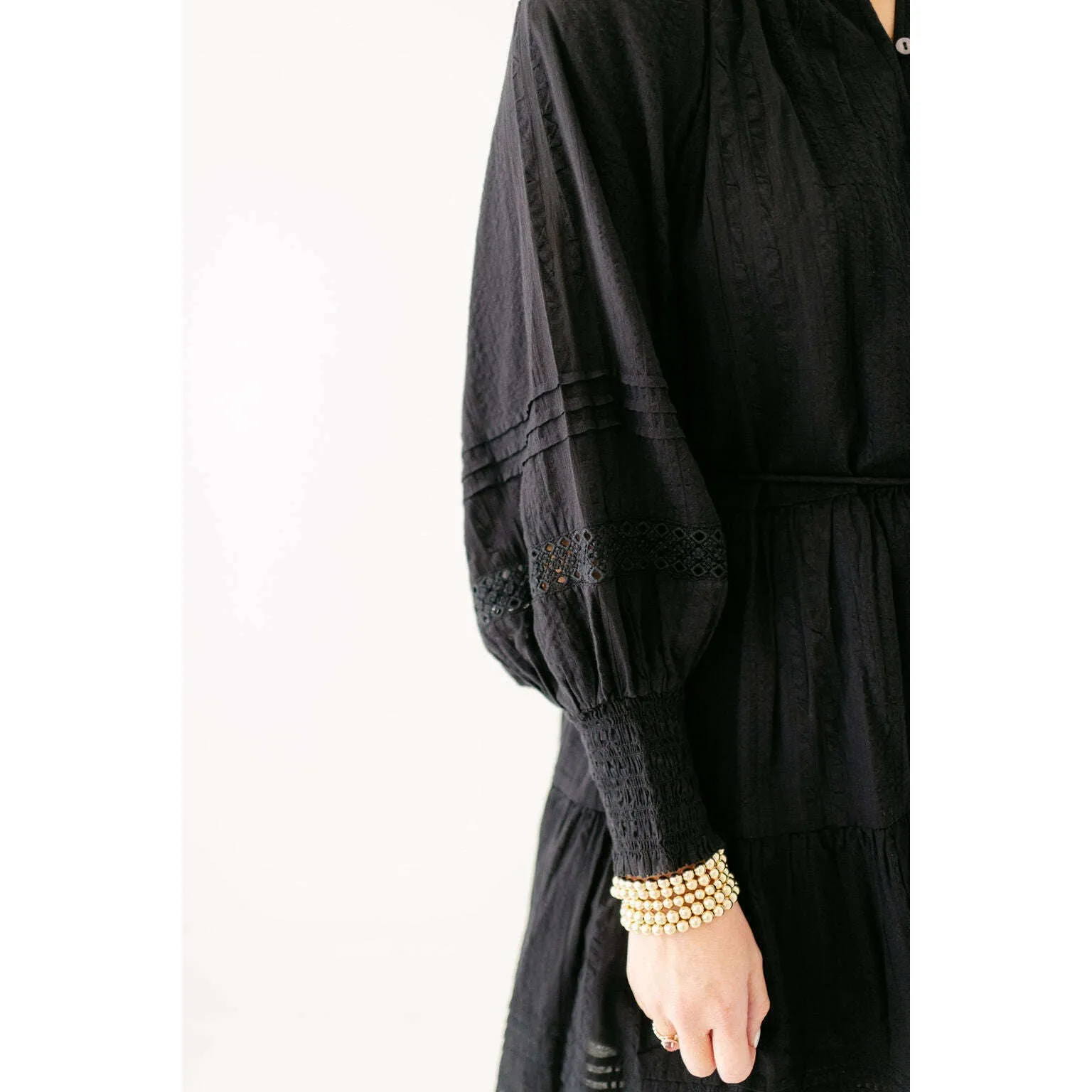 Cleobella Meadow Mini Dress in Black