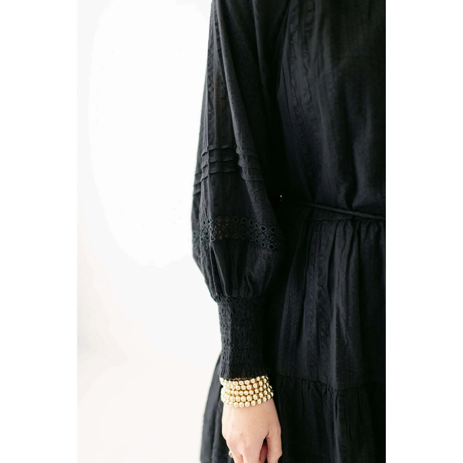Cleobella Meadow Mini Dress in Black