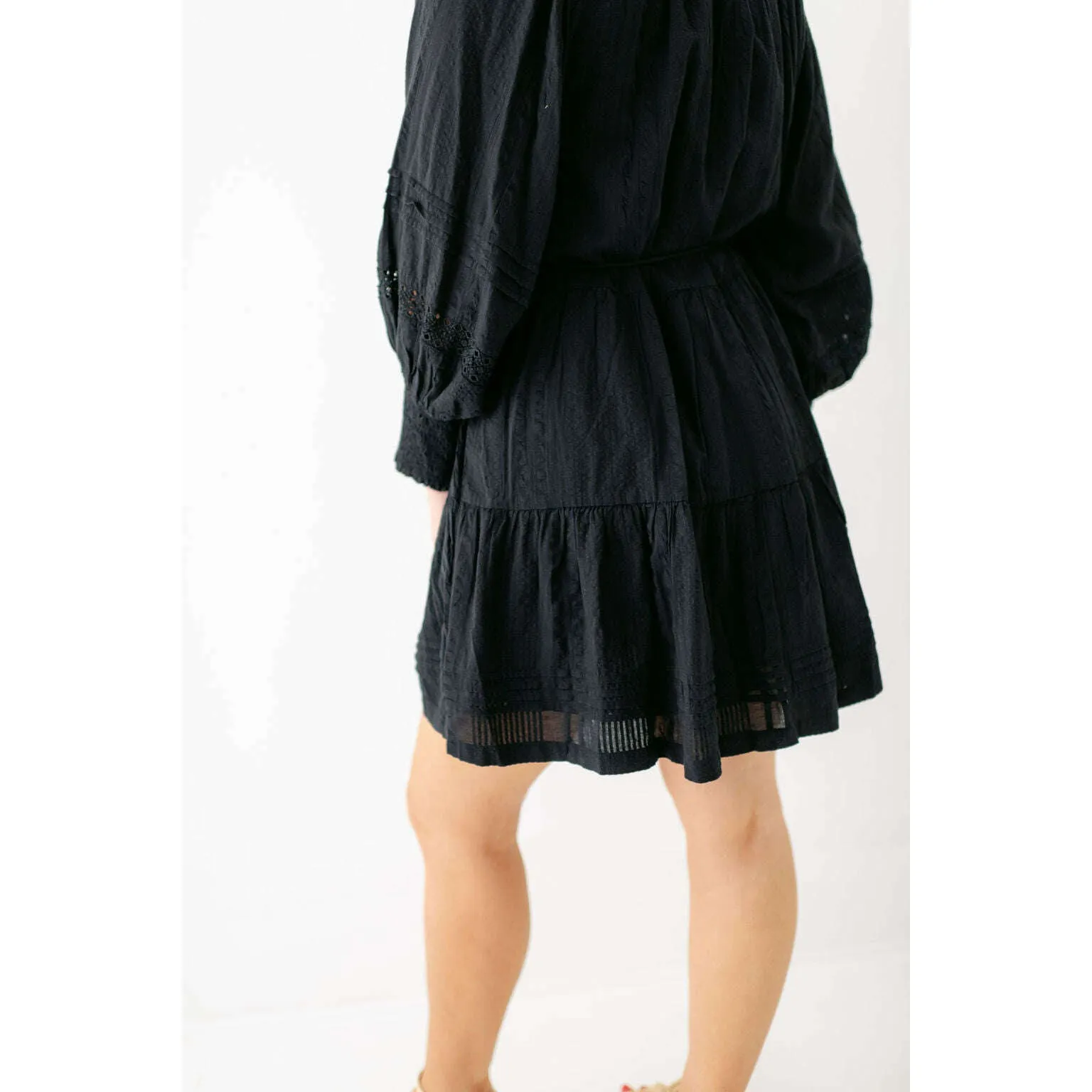 Cleobella Meadow Mini Dress in Black