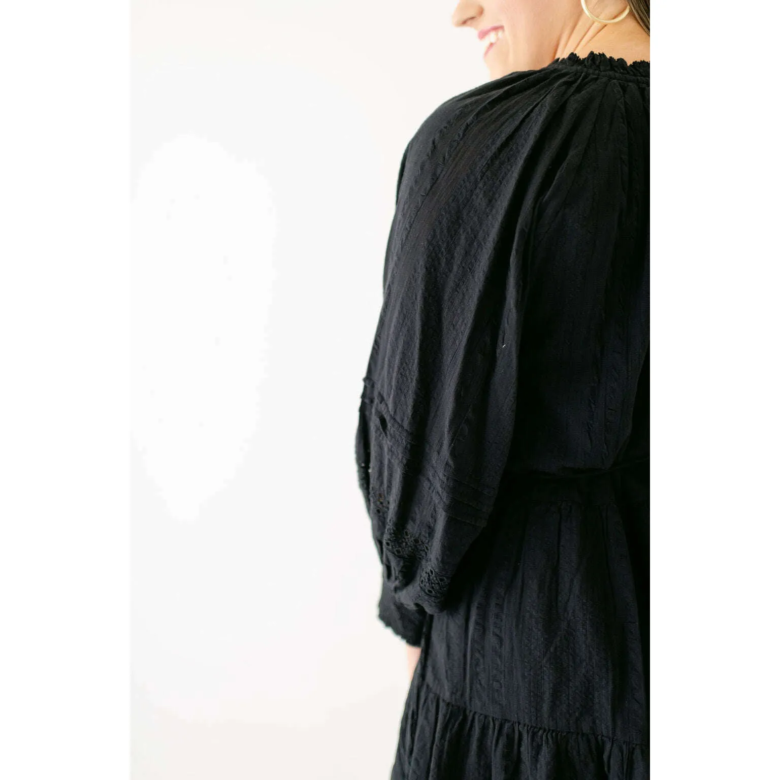 Cleobella Meadow Mini Dress in Black