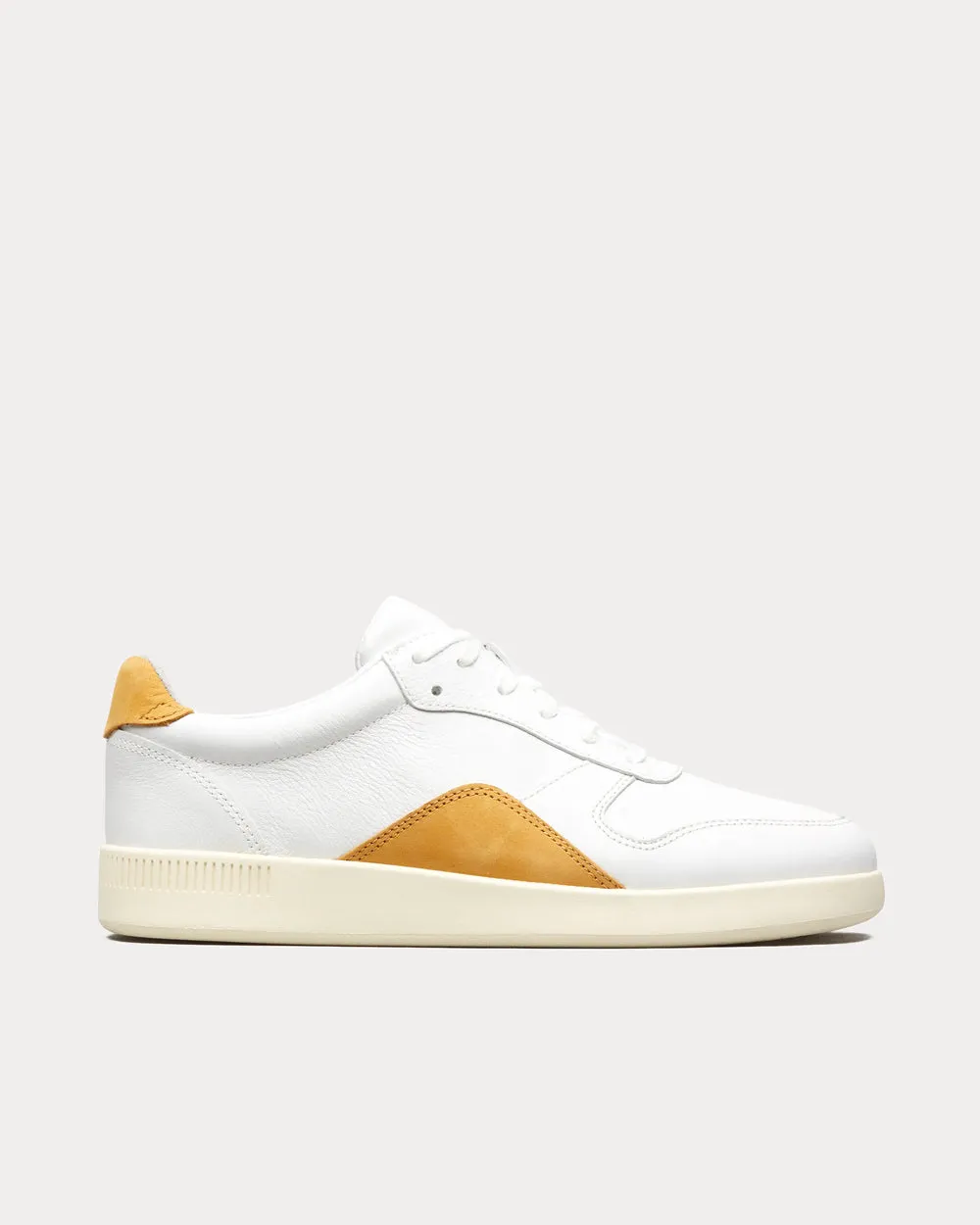 Court White Mustard Low Top Sneakers