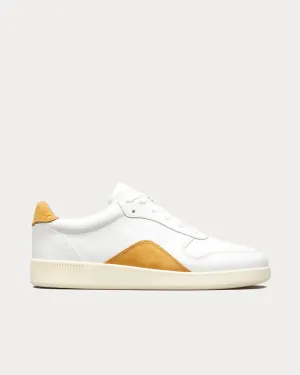 Court White Mustard Low Top Sneakers