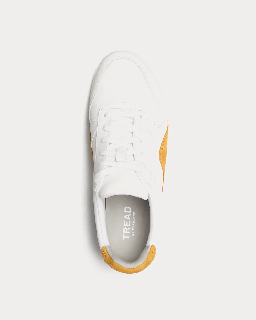 Court White Mustard Low Top Sneakers