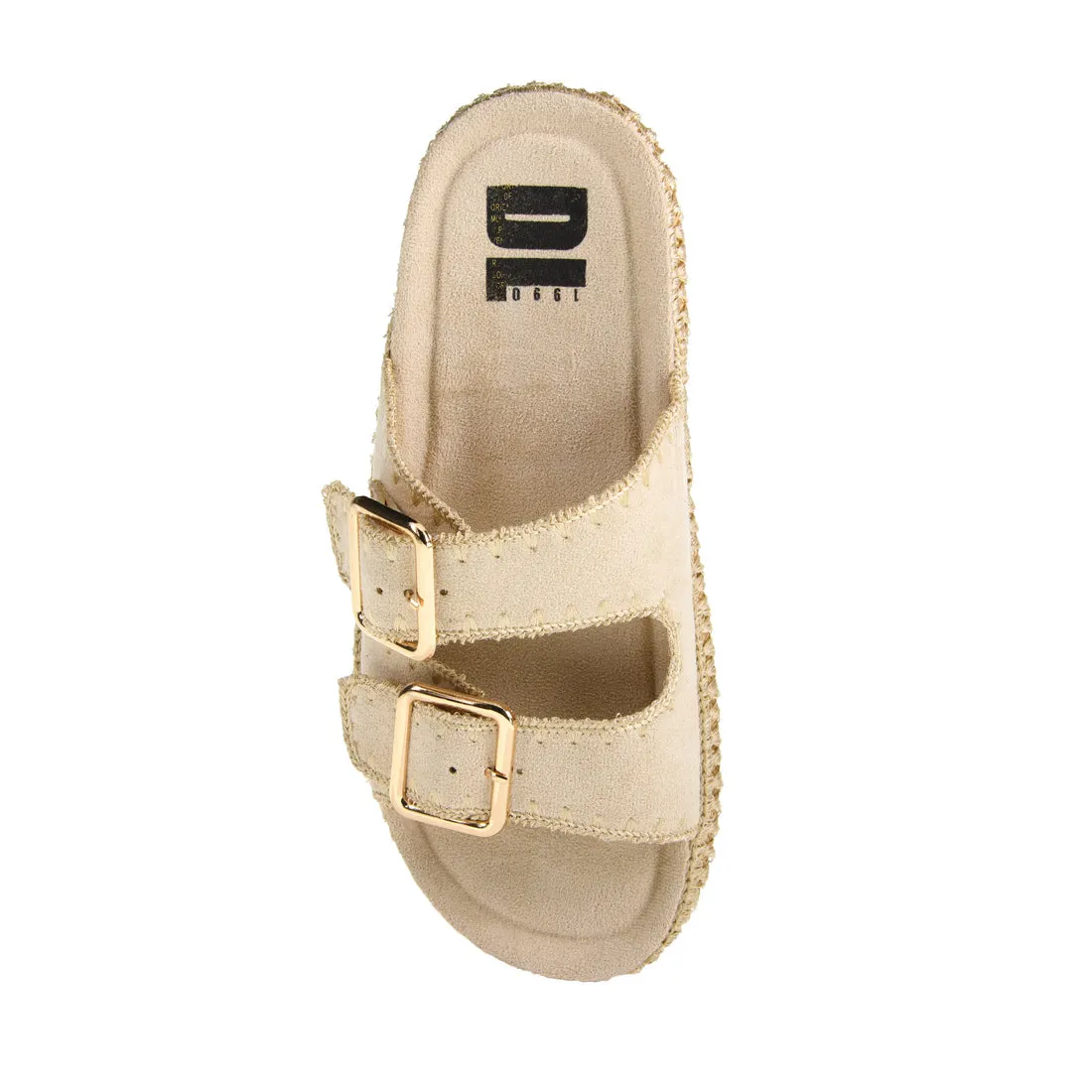 Cubana Sandal • Suede Cream