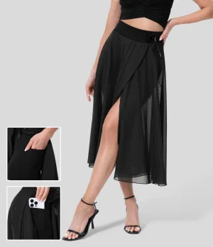 Eliara - Versatile High Waist 2-in-1 Skirt