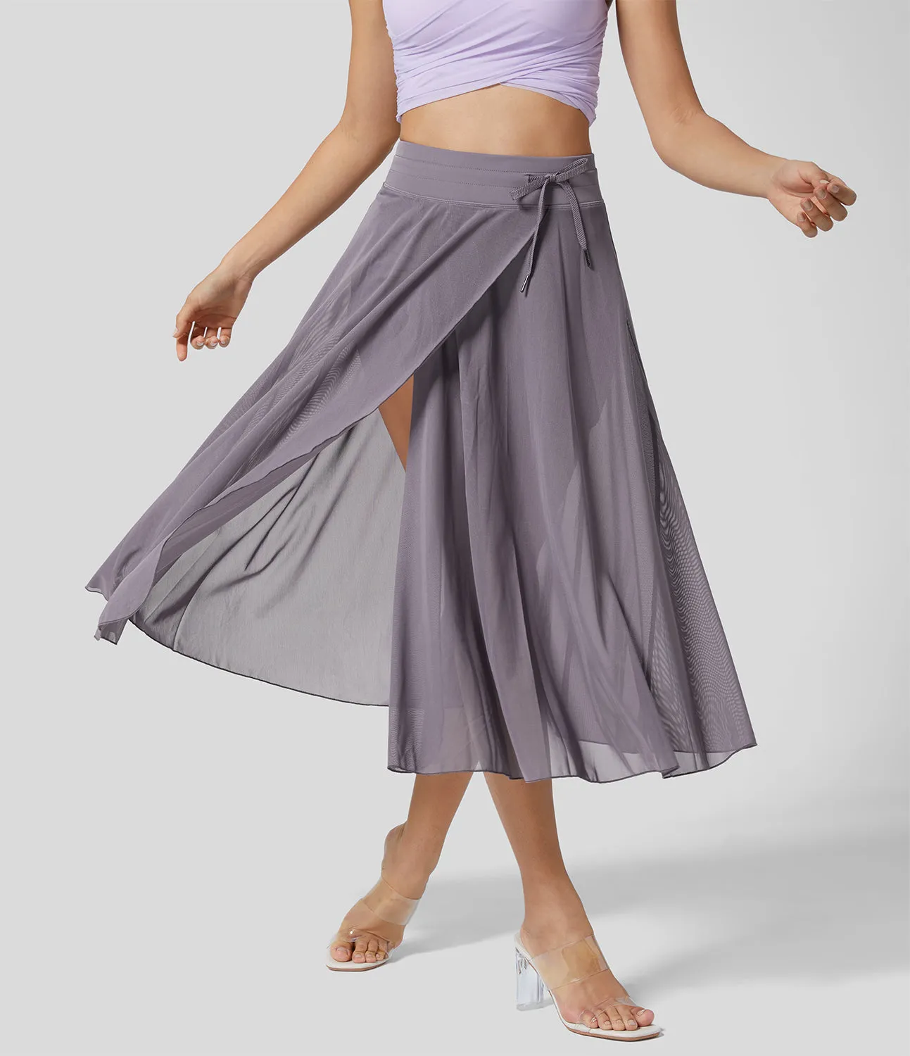Eliara - Versatile High Waist 2-in-1 Skirt