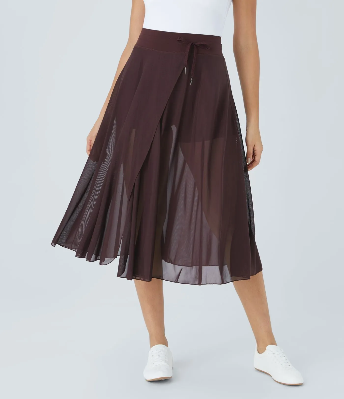 Eliara - Versatile High Waist 2-in-1 Skirt