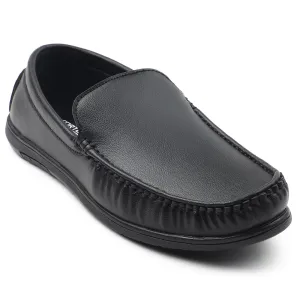 Fortune Black Formal Loafers For Men CLASSIK-1E By Liberty