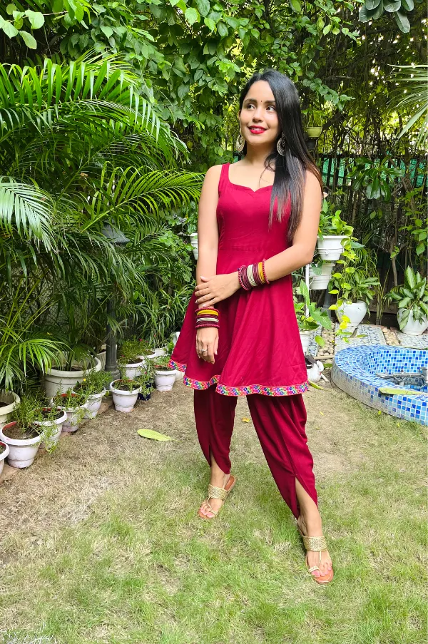 ISHARA  KURTA PANT SET