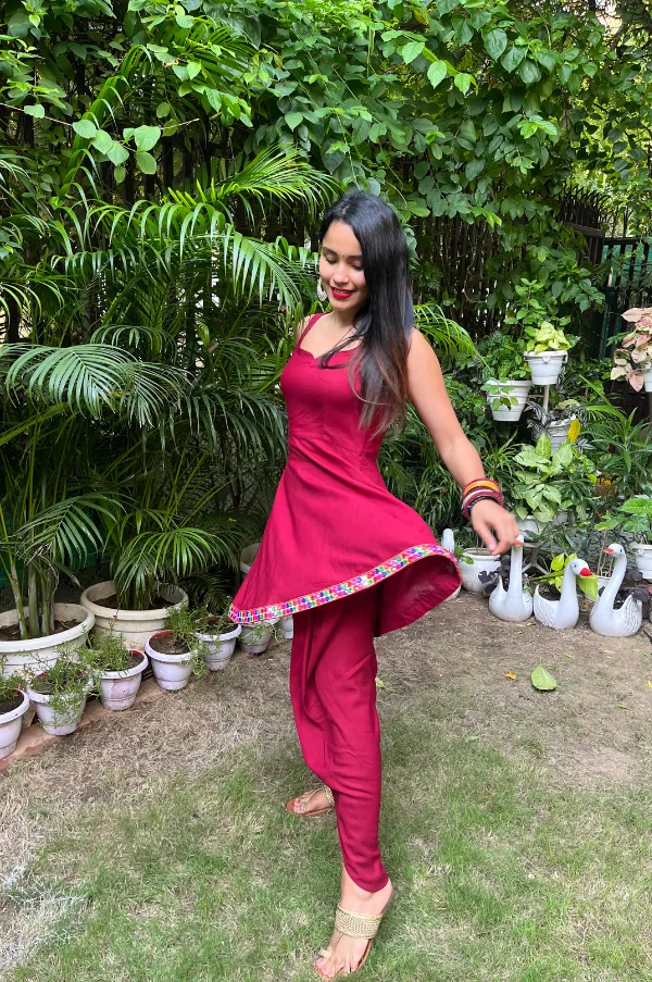 ISHARA  KURTA PANT SET