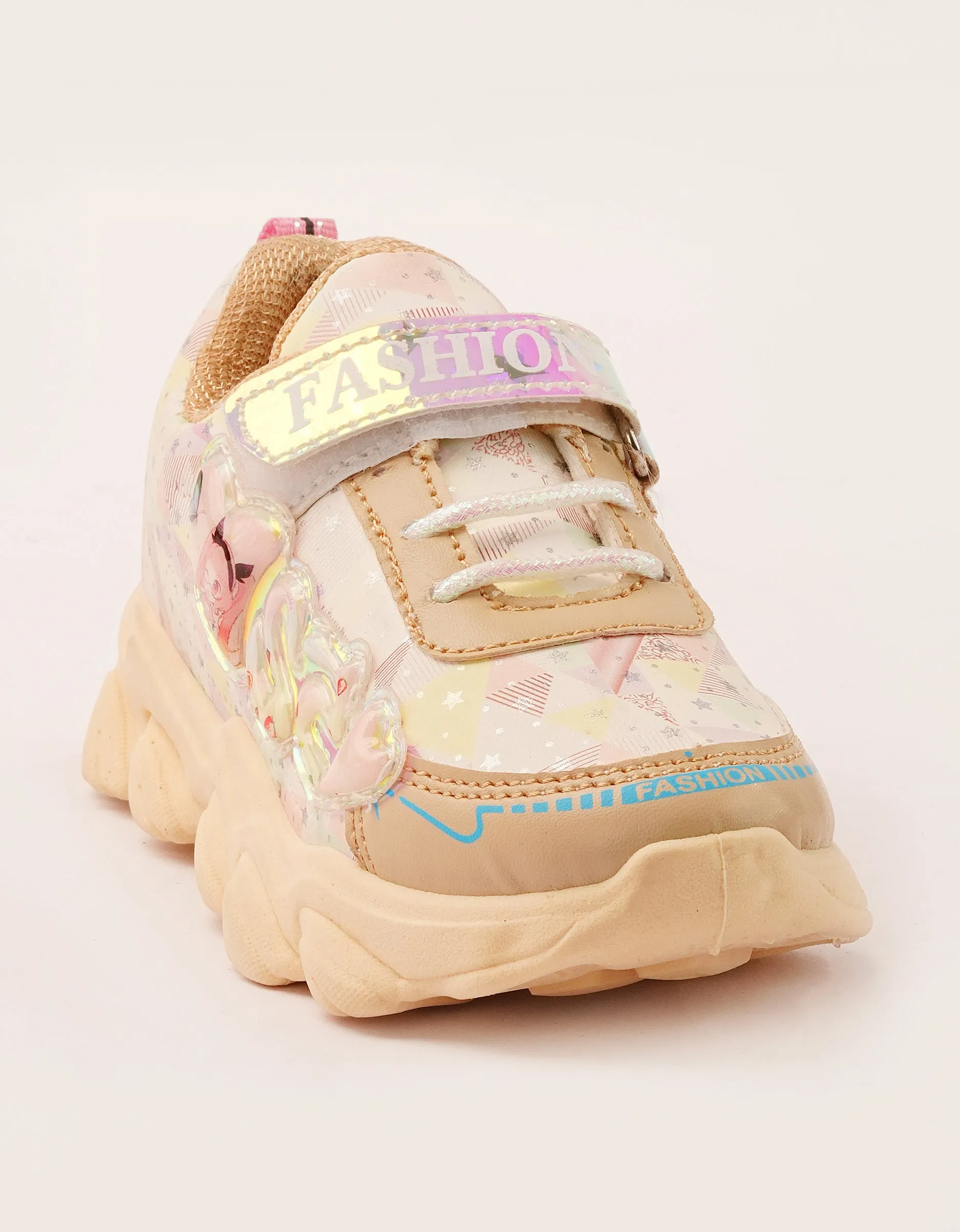 Kids Strap Running Sneakers