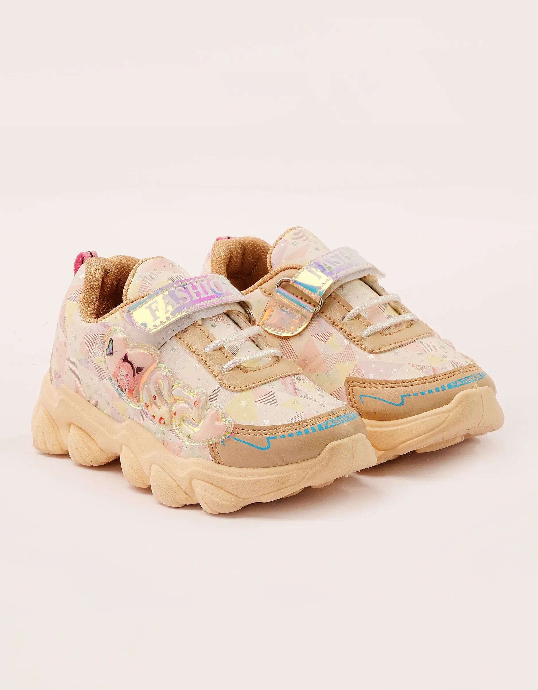Kids Strap Running Sneakers