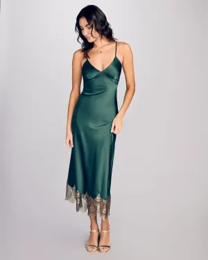 Matinee Silk Slip Dress