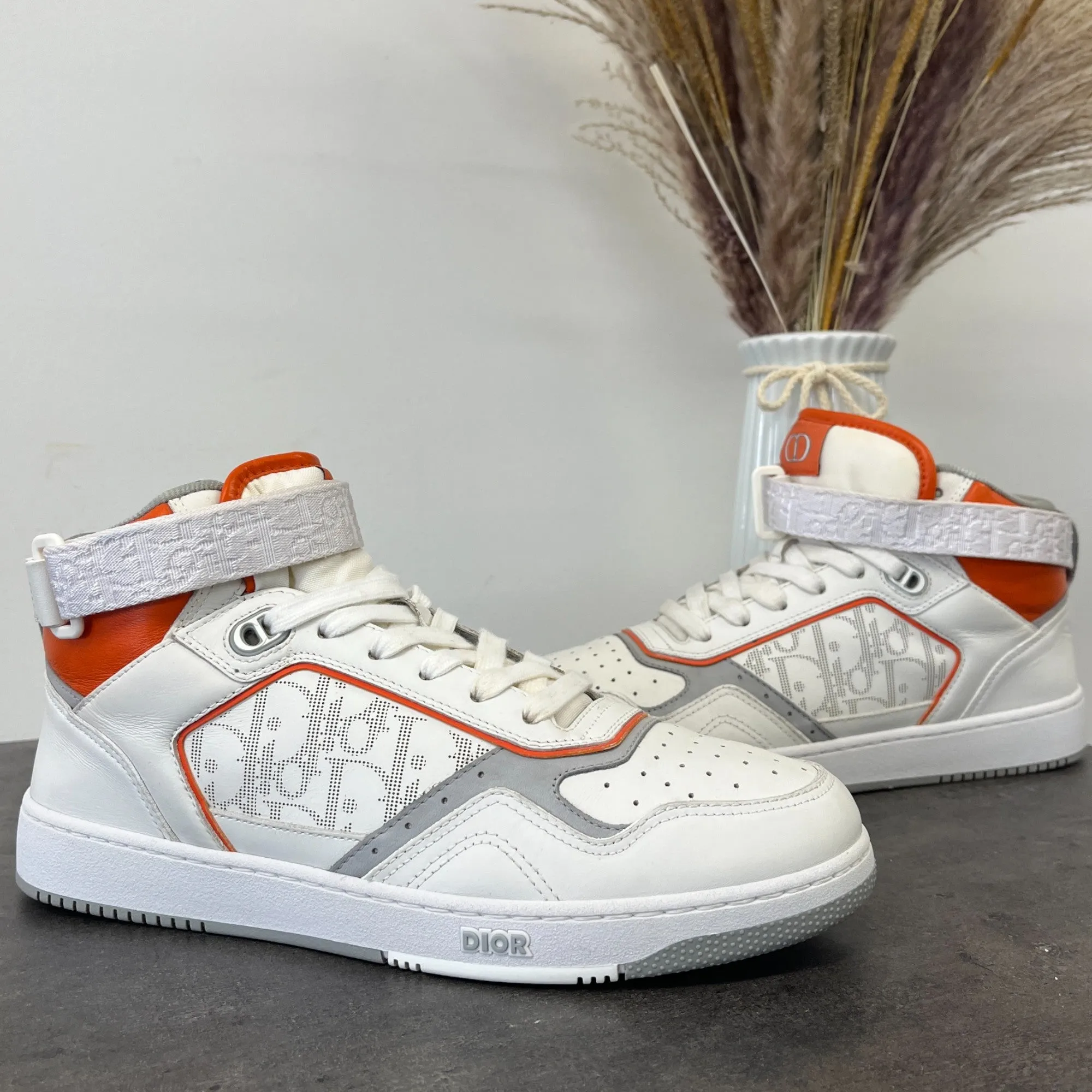Men's B27 High Trainers Orange Size EU 41 / UK 7