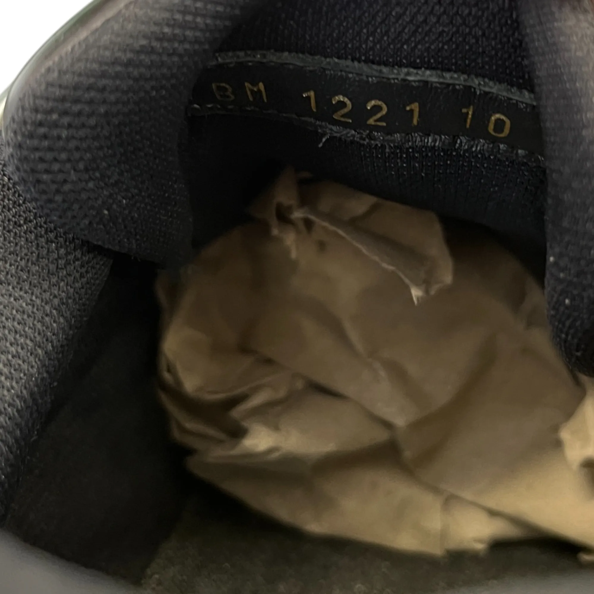 Men's Lv Low Trainers Black Size EU 44 / UK 10