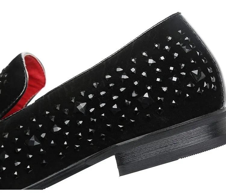 New Arrival Trendy Pointed Toe Luxury Rhinestone Moccasins -Jack Marc