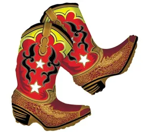 Red Boots Balloon