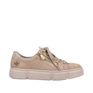 Rieker Ladies Lace Up Chunky Sole Sneaker