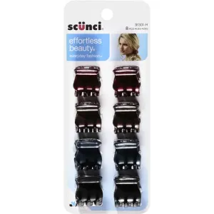 SCUNCI - Effortless Beauty Jaw Clips - 8 Clips