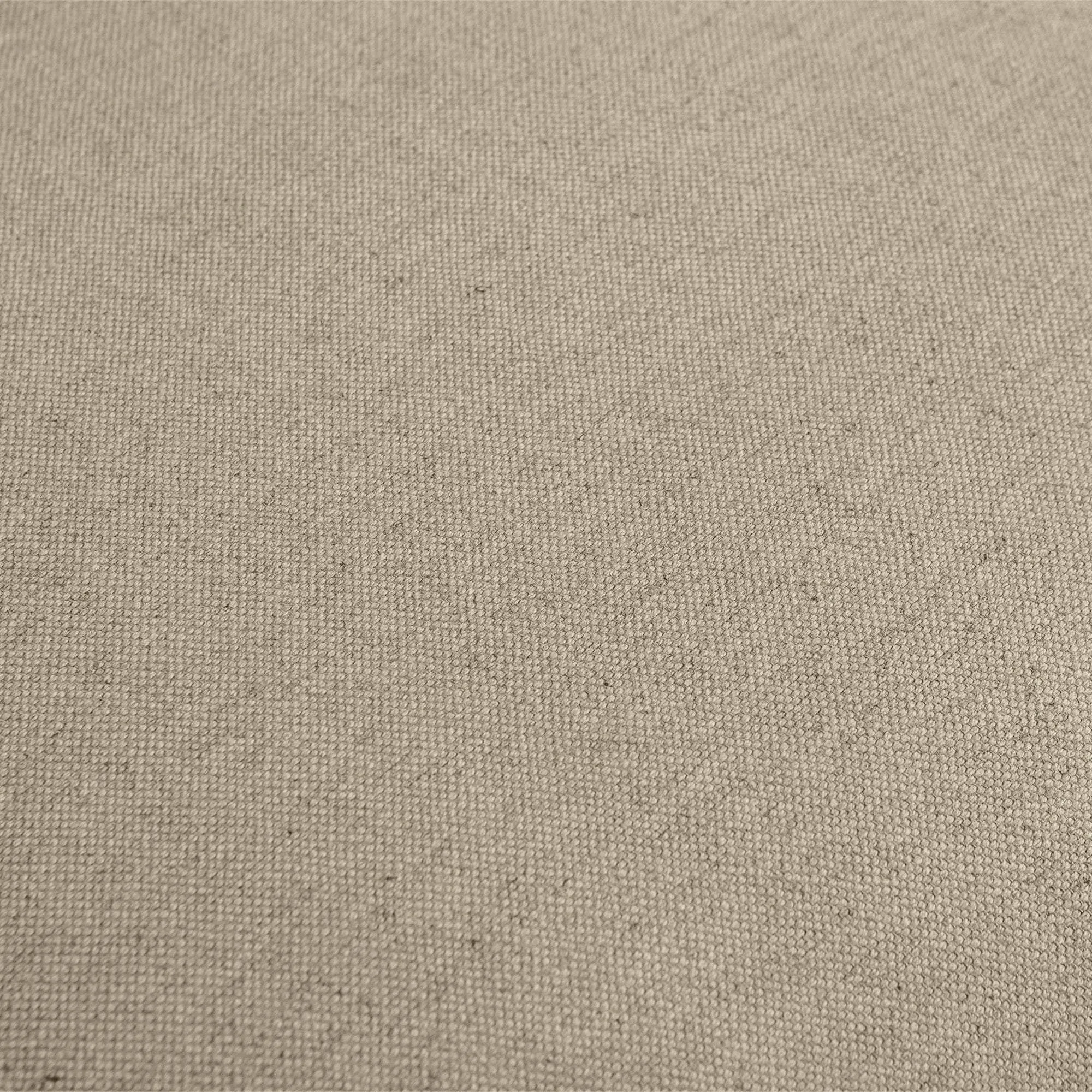 Slip Cover Only - Noosa Hamptons 2 Seat Sofa Natural W/White Piping