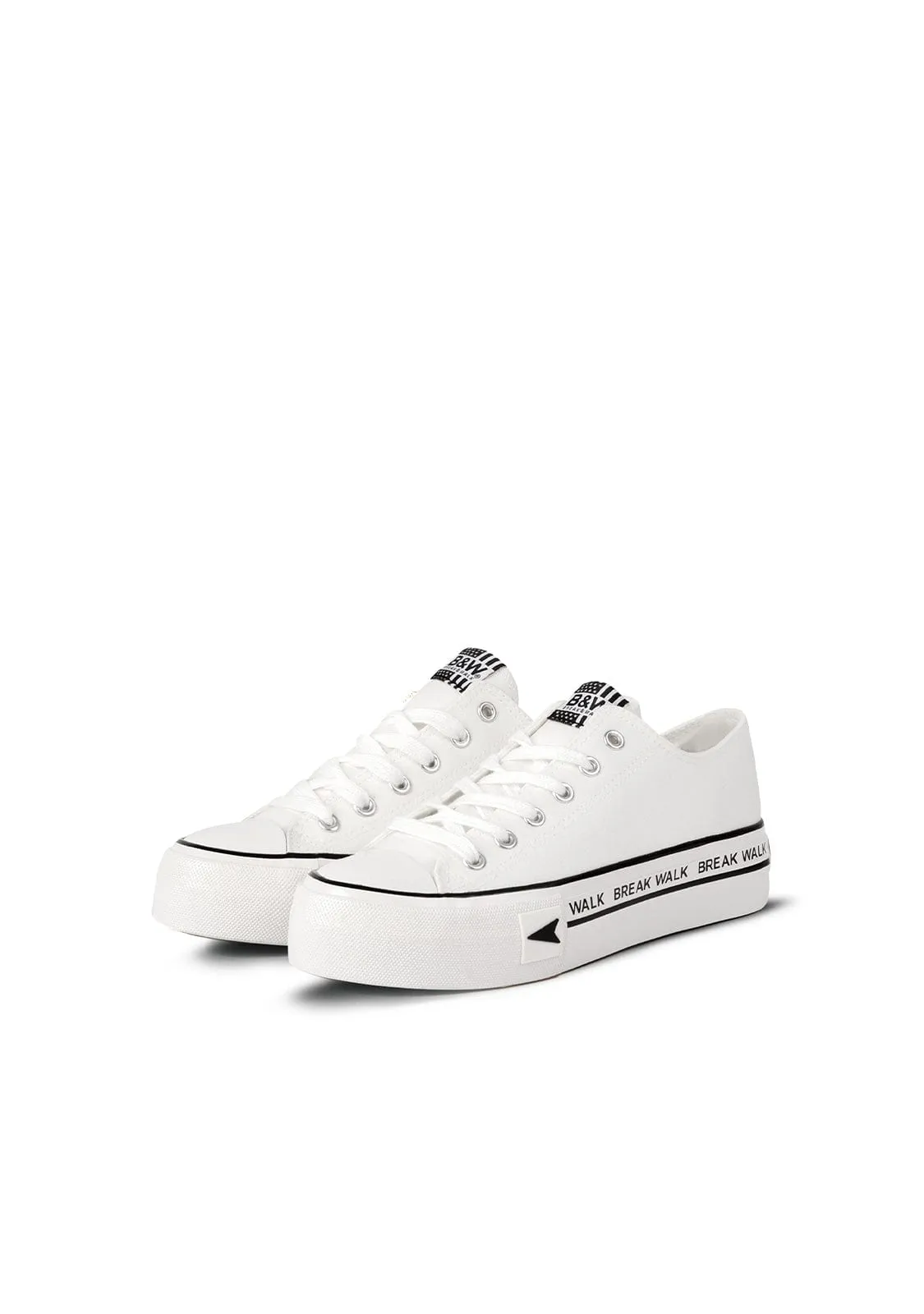 Sneakers Bay Platform White