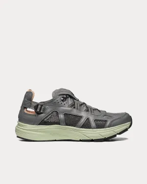 Techsonic Leather Pewter / Desert Sage / Beluga Slip On Sneakers