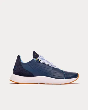 Two Navy Low Top Sneakers