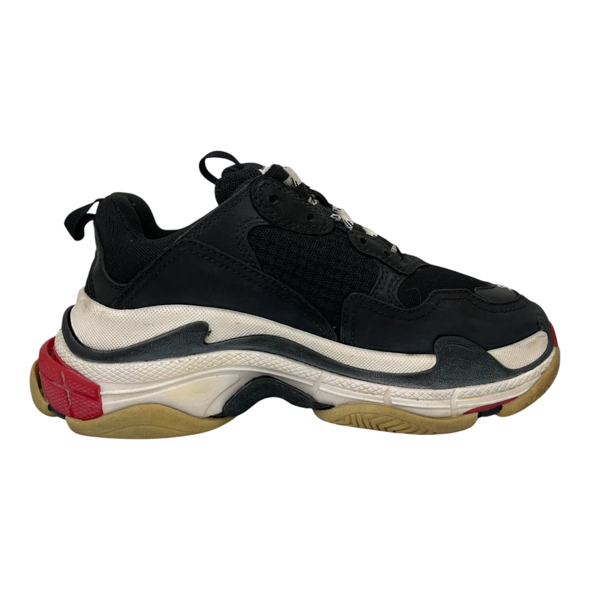 Women's Triple S Low Trainers Black Size EU 36 / UK 3