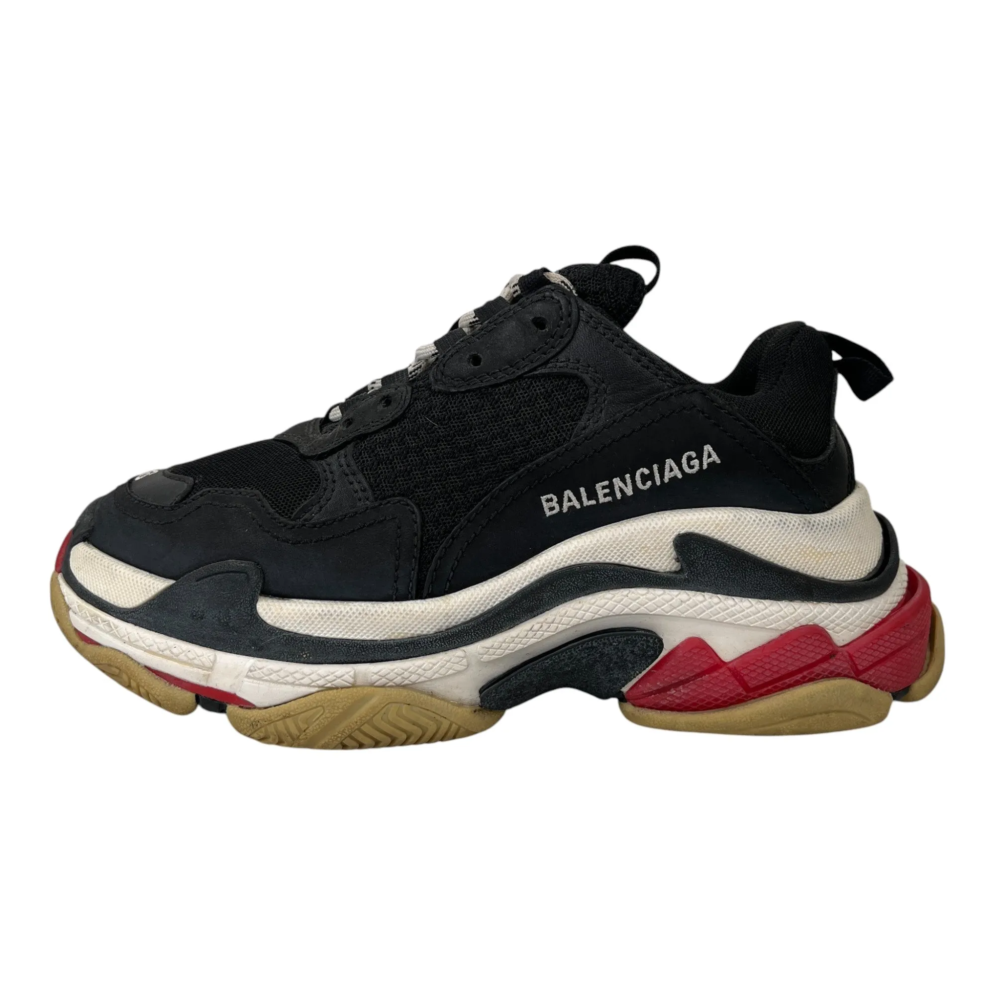 Women's Triple S Low Trainers Black Size EU 36 / UK 3