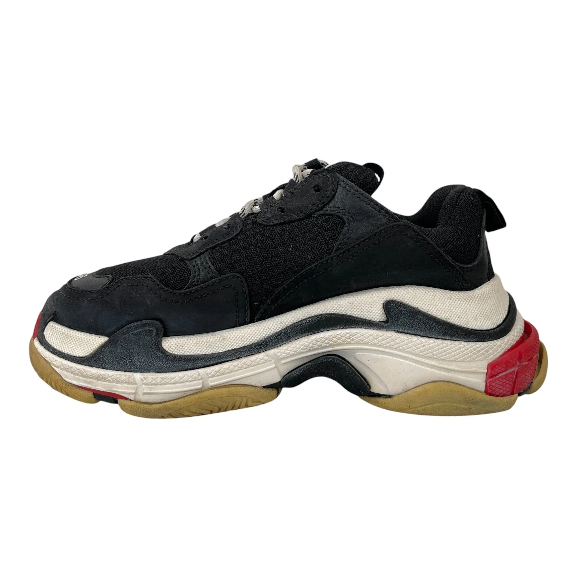 Women's Triple S Low Trainers Black Size EU 36 / UK 3