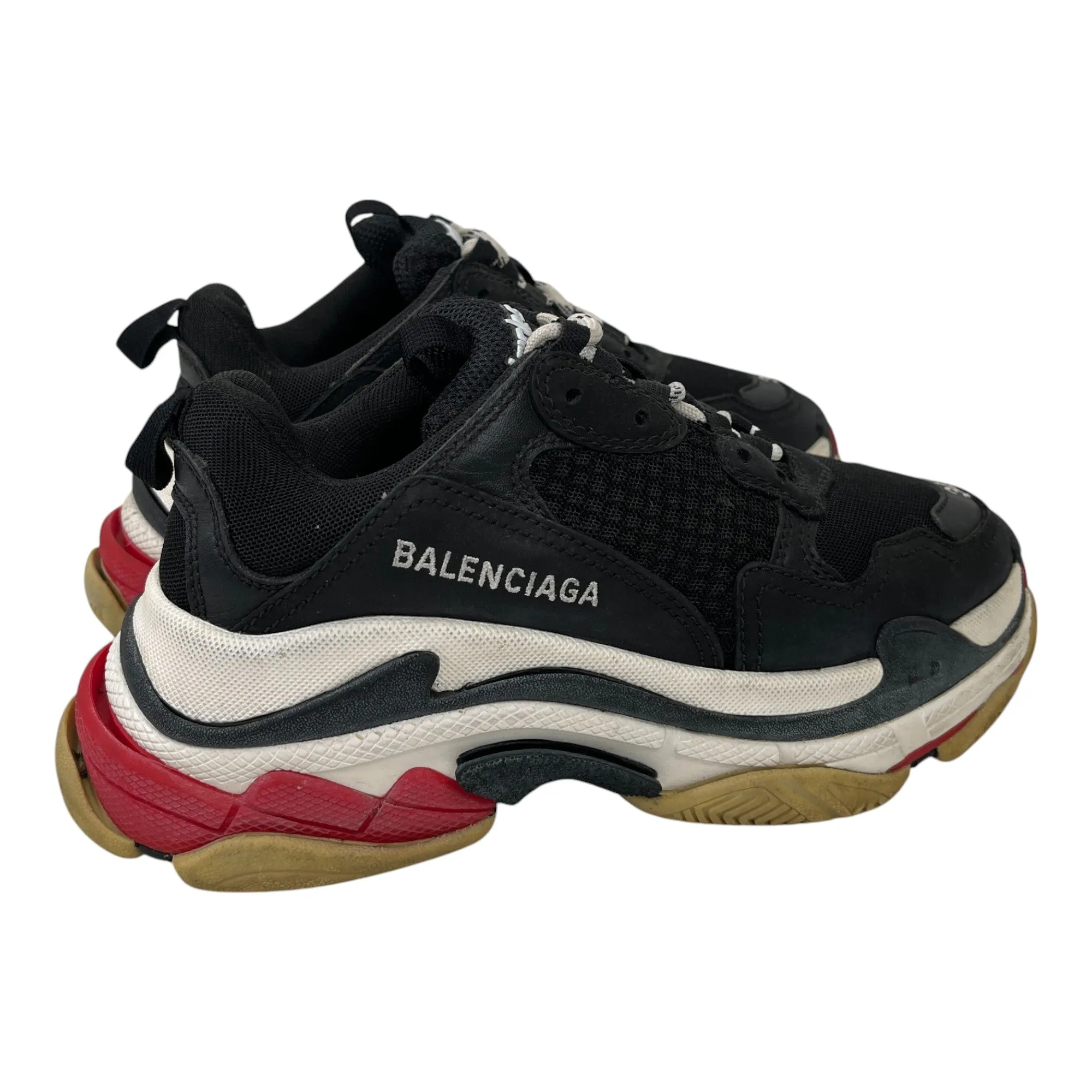 Women's Triple S Low Trainers Black Size EU 36 / UK 3
