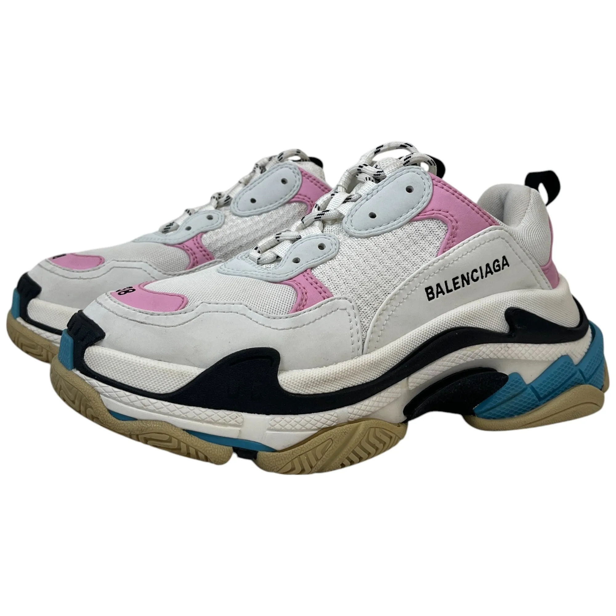 Women's Triple S Low Trainers Pink Size EU 38 / UK 5