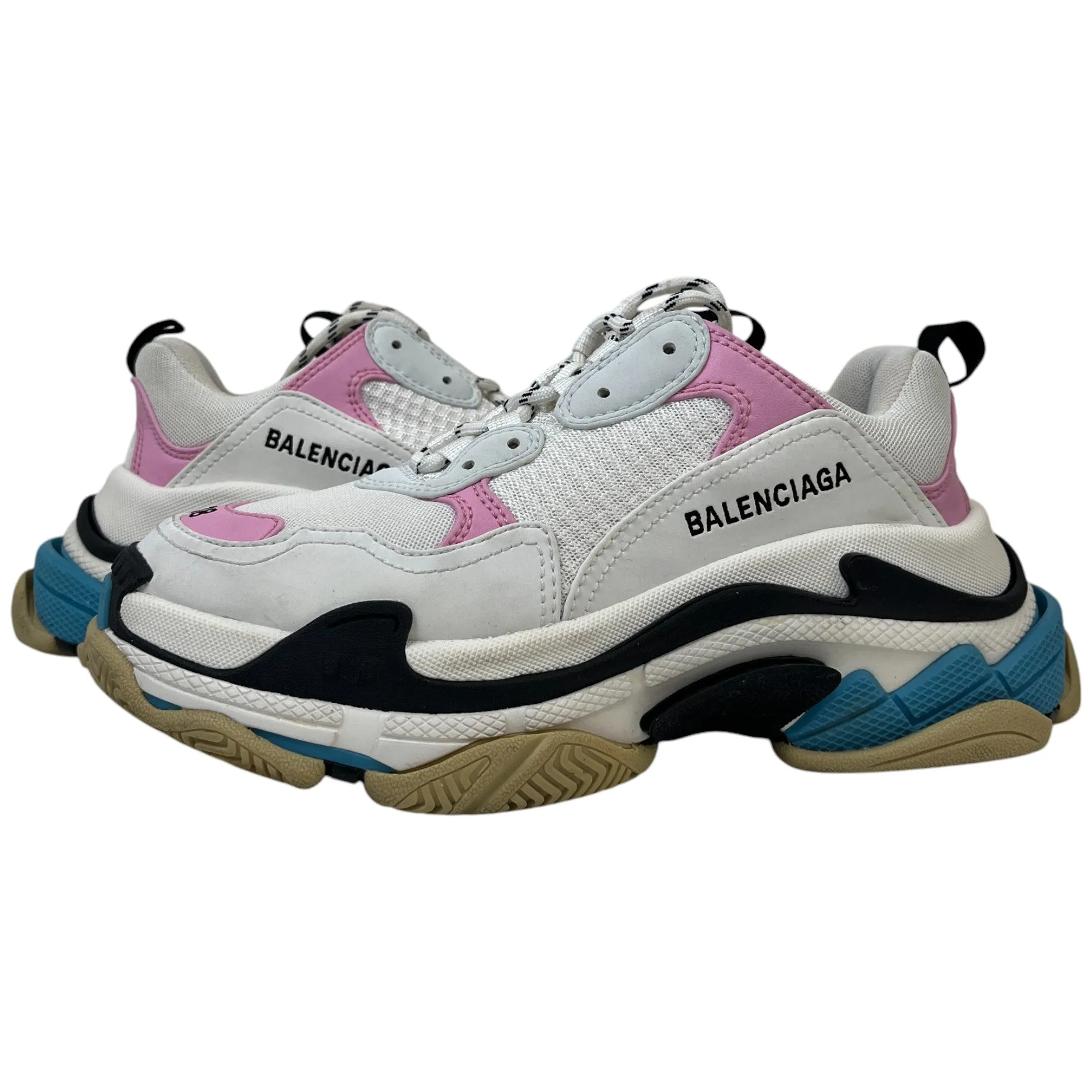 Women's Triple S Low Trainers Pink Size EU 38 / UK 5
