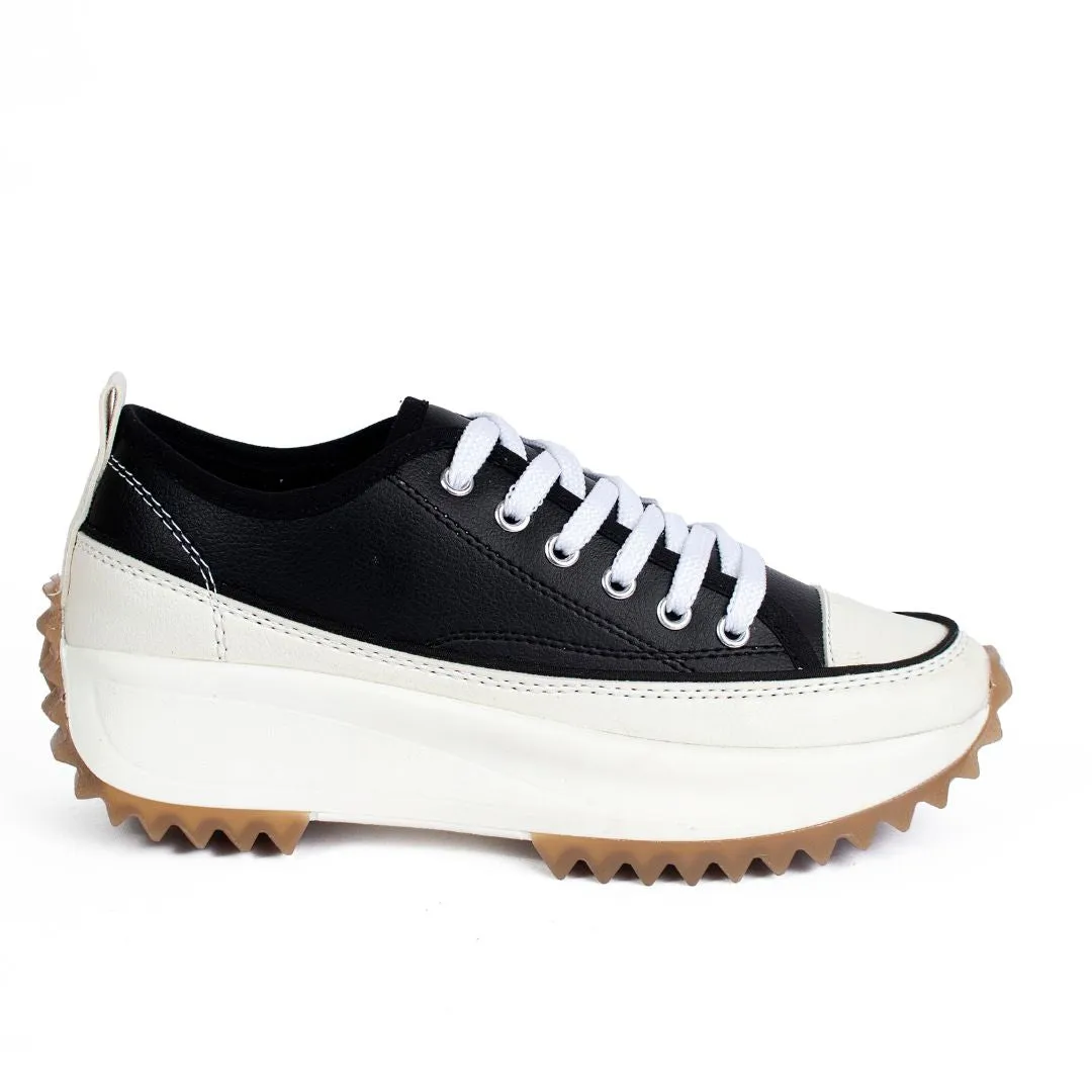 Word On The Street Lace up Sneakers (8 Colors)
