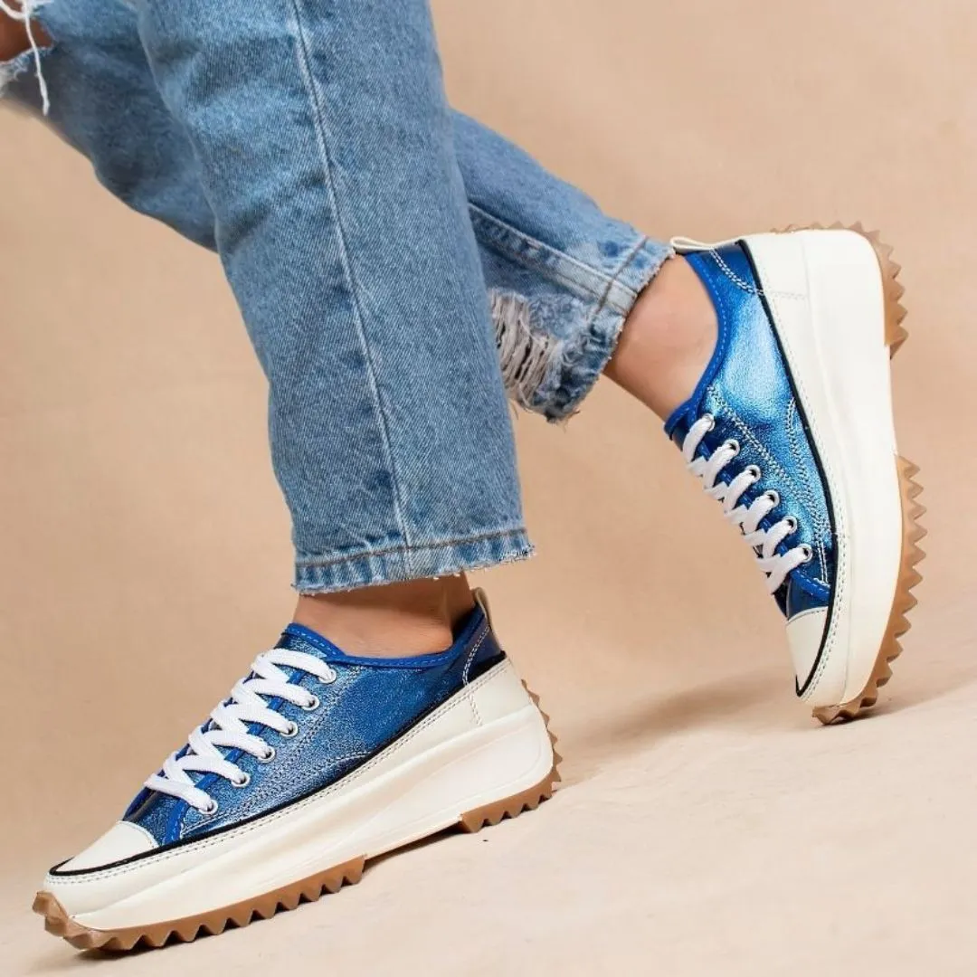 Word On The Street Lace up Sneakers (8 Colors)