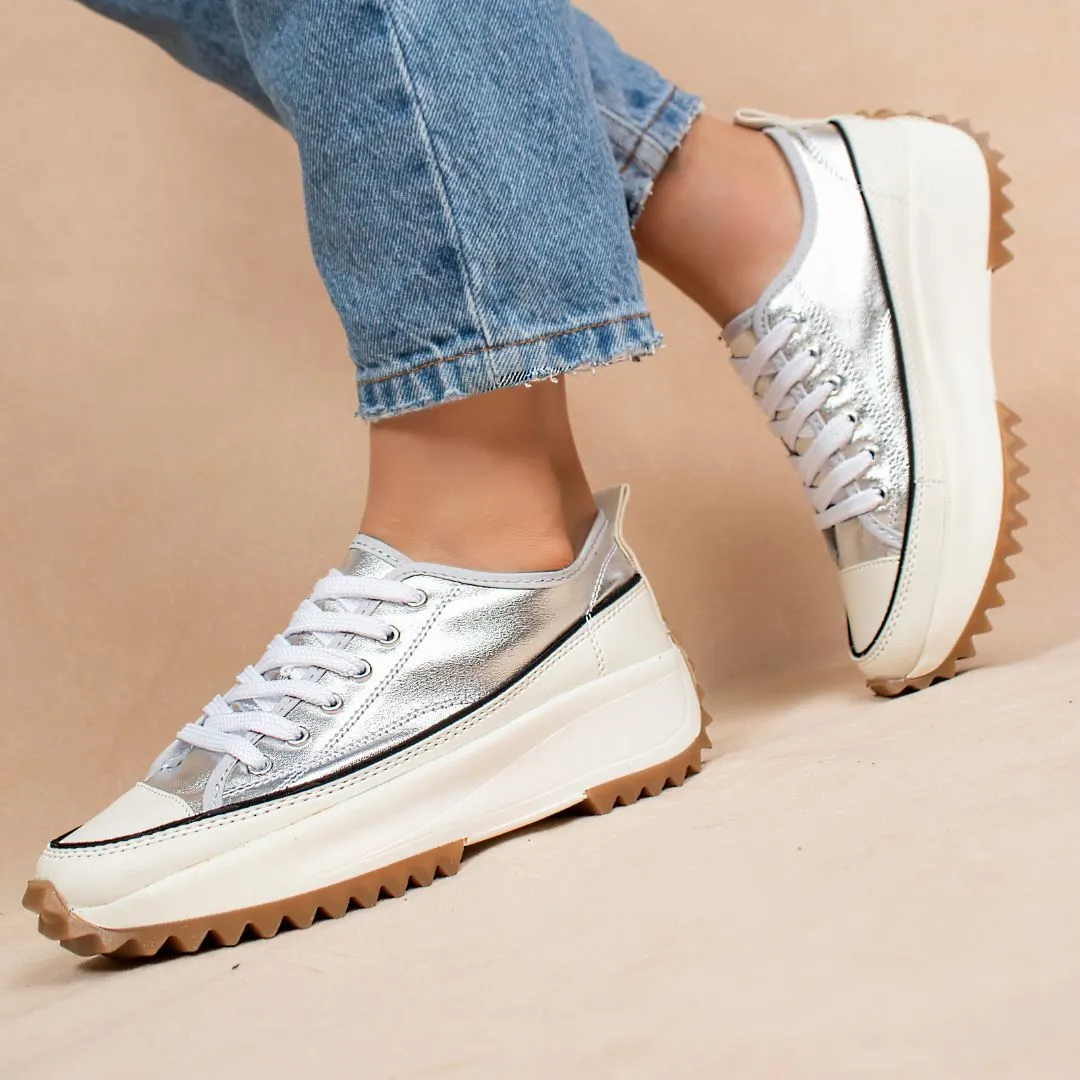 Word On The Street Lace up Sneakers (8 Colors)