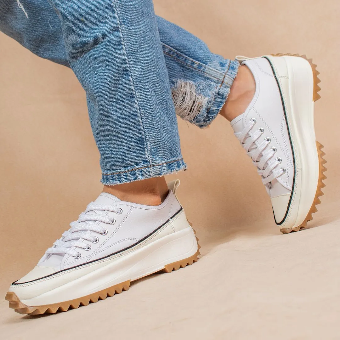 Word On The Street Lace up Sneakers (8 Colors)